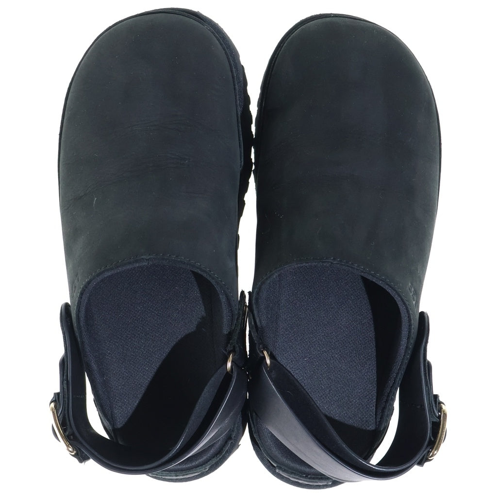 UGG(アグ) WMNS GOLDENSTAR VILLA CLOG ゴールデンスター ヴィラクロッグ バックストラップ レザーサンダル ミュール ブラック US8/25cm 1169590 レディース