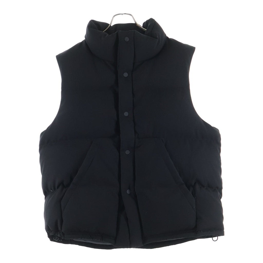 DIGAWEL(ディガウェル) 22AW ×F/CE. STLTH PUFFER VT フロントボタン ダウンベスト ブラック FSP09242U0003