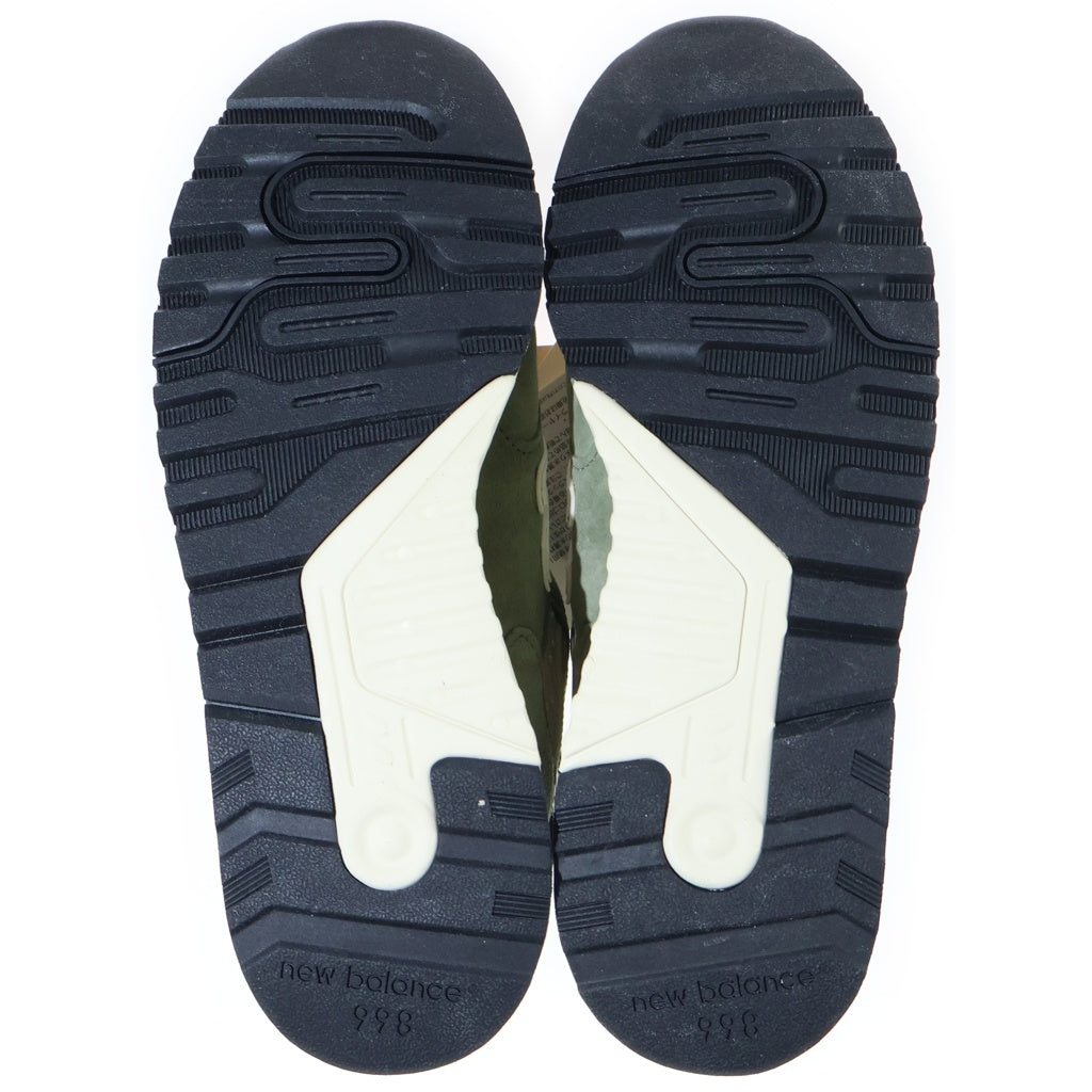 New Balance(ニューバランス) スウェードメッシュ ローカットスニーカー グリーン US8/26cm U998GT