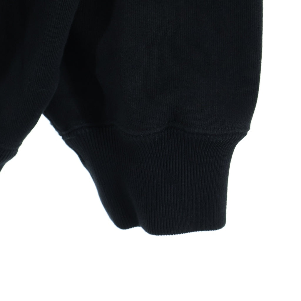 BALENCIAGA(バレンシアガ) 19AW BB PALIS HOODIE フロントロゴ パリス プルオーバースウェットパーカー フーディー ブラック 570811 TGV70