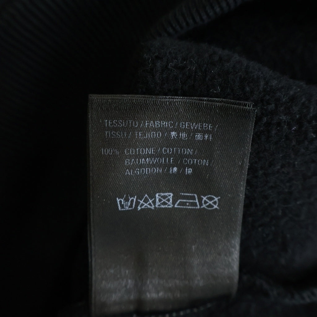 BALENCIAGA(バレンシアガ) 19AW BB PALIS HOODIE フロントロゴ パリス プルオーバースウェットパーカー フーディー ブラック 570811 TGV70