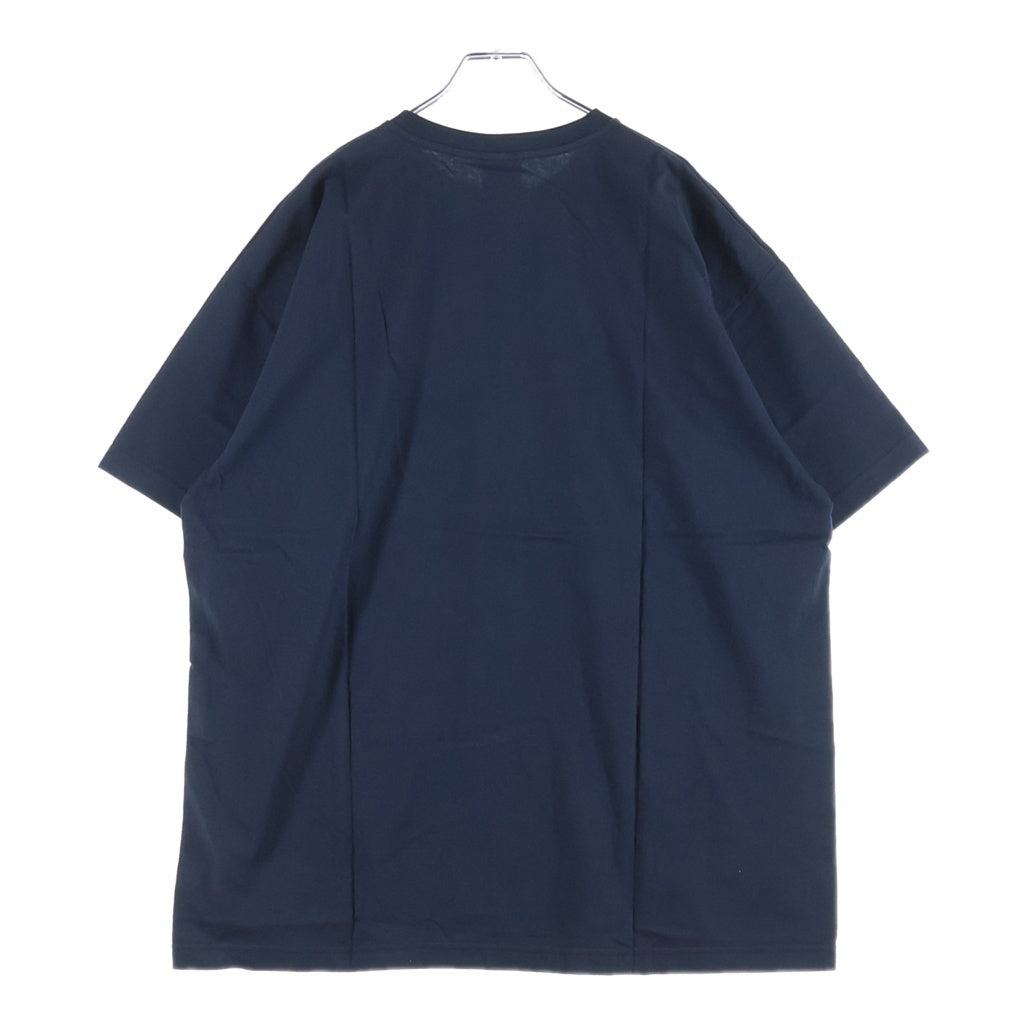 WTAPS(ダブルタップス) 25SS LLW SS / COTTON フロントロゴプリントTシャツ 半袖クルーネックカットソー ネイビー 251ATDT-STM02S