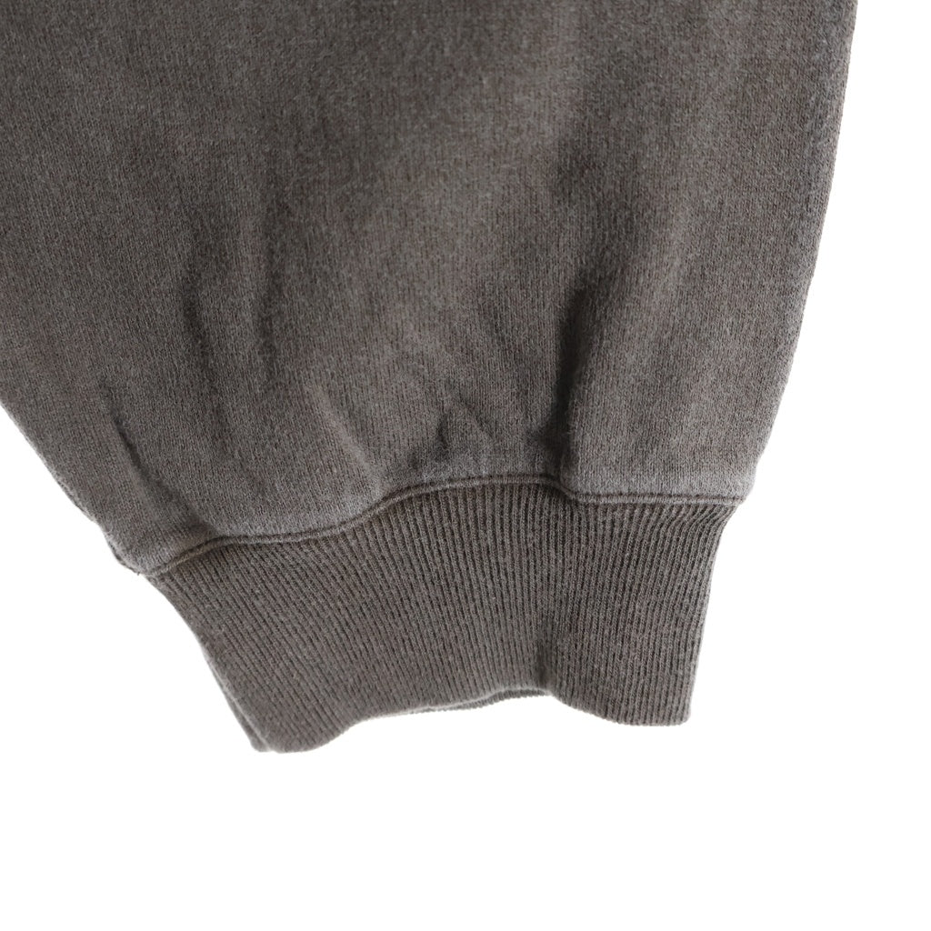 WTAPS(ダブルタップス) 26AW SIGN-OD LS / COTTON 顔料染め フロントロゴプリントTシャツ 長袖クルーネックカットソー ブラウン 262ATDT-CSM22