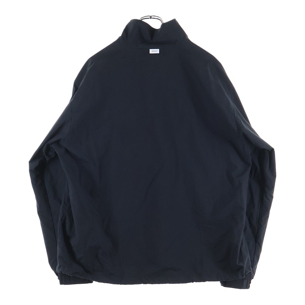WTAPS(ダブルタップス) 25SS TRACK JACKET / NYLON. TUSSAH. PERTEX ナイロンタッサー ジップアップナイロンジャケット ブラック 251CWDT-JKM01