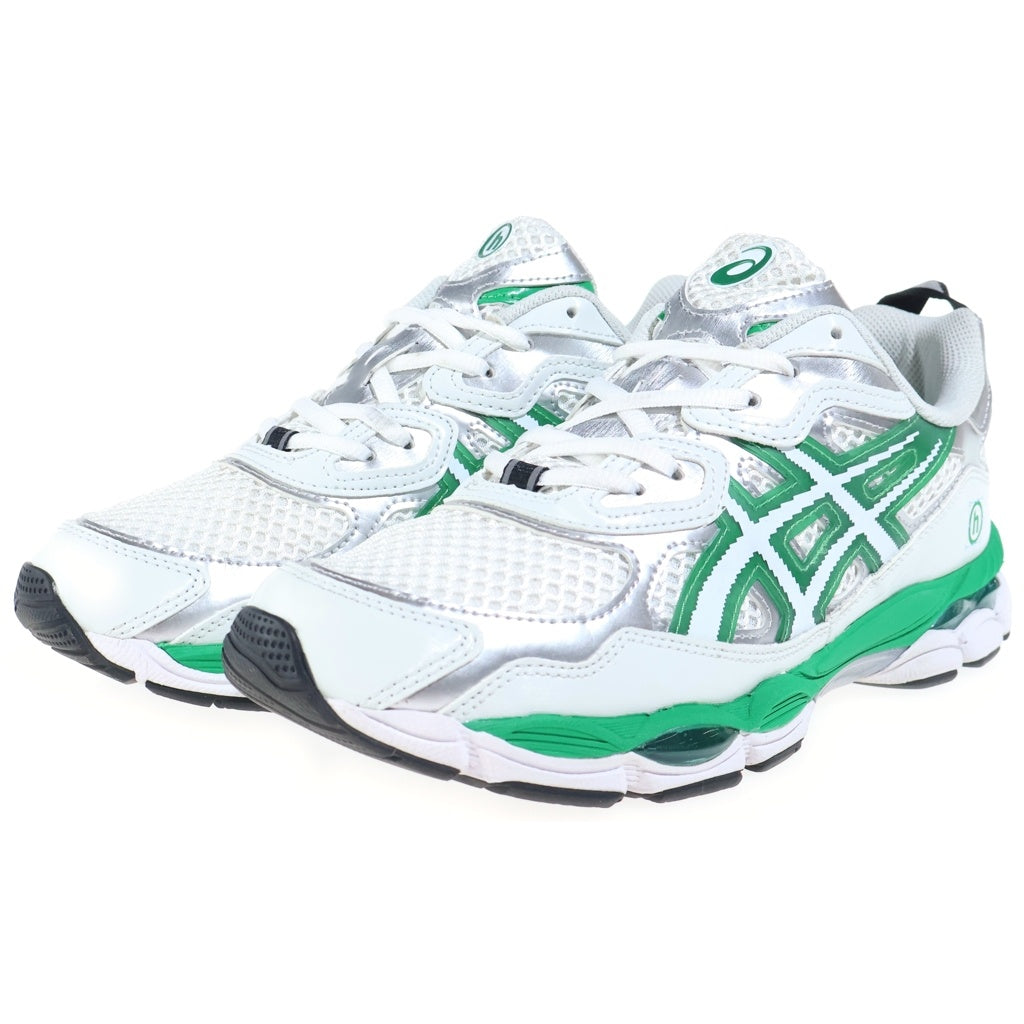ASICS(アシックス) ×Hidden NY GEL-NYC ヒドゥンニューヨーク ゲルNYC ローカットスニーカー ホワイト/グリーン US9/27cm 1201B001-100