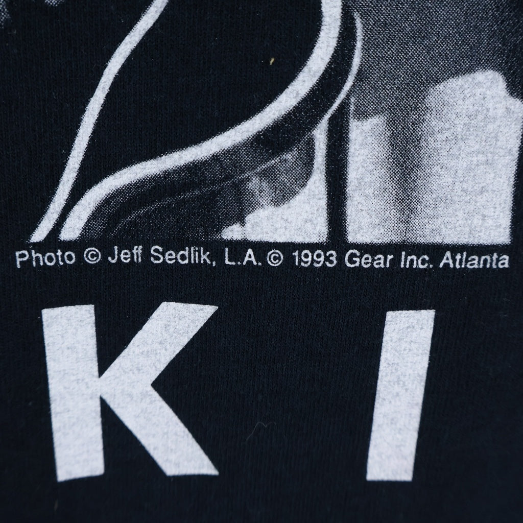 VINTAGE(ヴィンテージ) 90-00S VINTAGE B.B.KING 1993 FRUIT OF THE LOOM BBキング ジャズ フォトプリント クルーネック 半袖Tシャツ カットソー ブラック