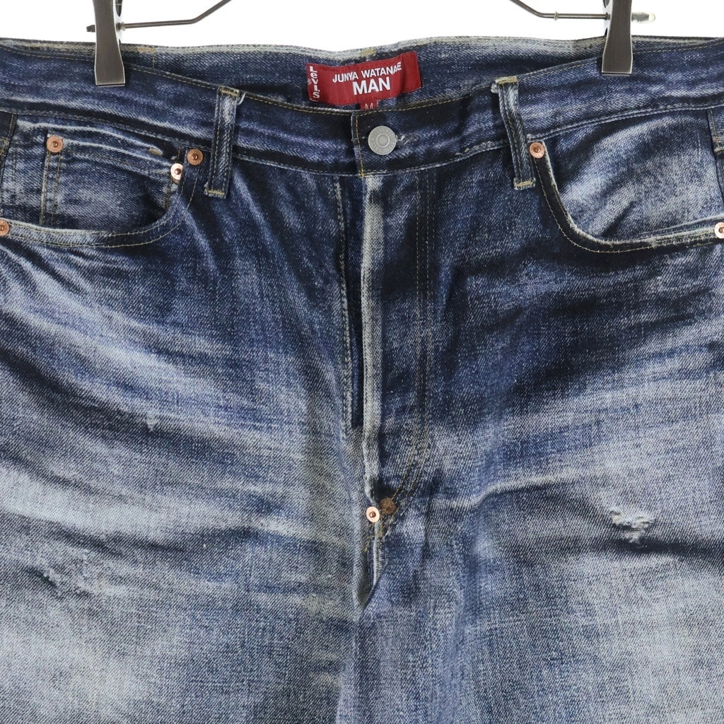COMME des GARCONS JUNYA WATANABE MAN(コムデギャルソンジュンヤワタナベマン) 25SS× LEVI'S COTTON× BERBERJIN TWILL INKJET PRINTED STRAIGHT PANTS 503BXXモデル ストレートパンツ デニム WO-P905