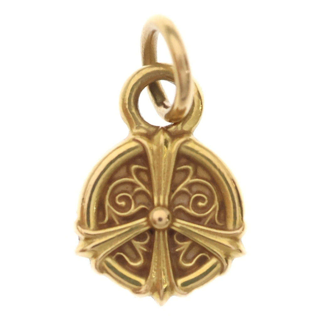 CHROME HEARTS(クロムハーツ) 22K PEACE SIGN ピースサイン チャーム ペンダントトップ ゴールド