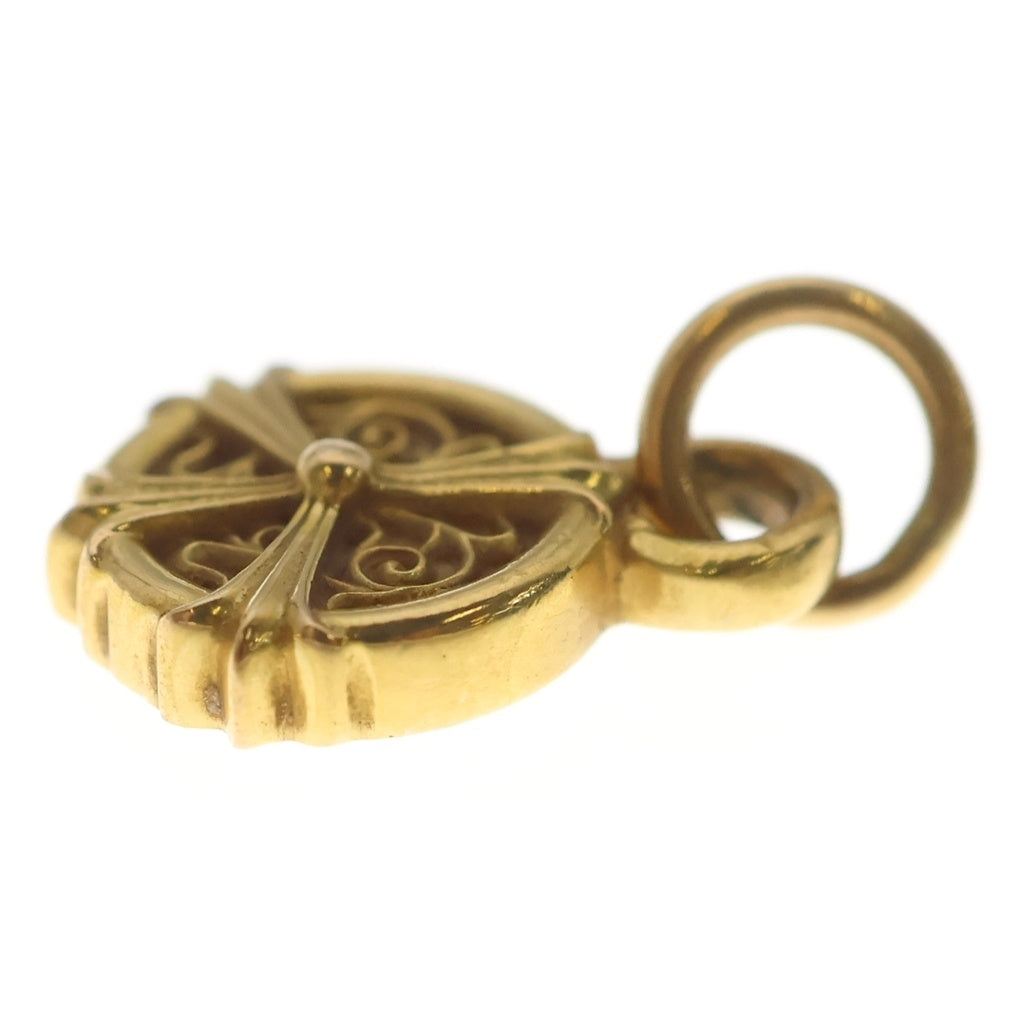 CHROME HEARTS(クロムハーツ) 22K PEACE SIGN ピースサイン チャーム ペンダントトップ ゴールド