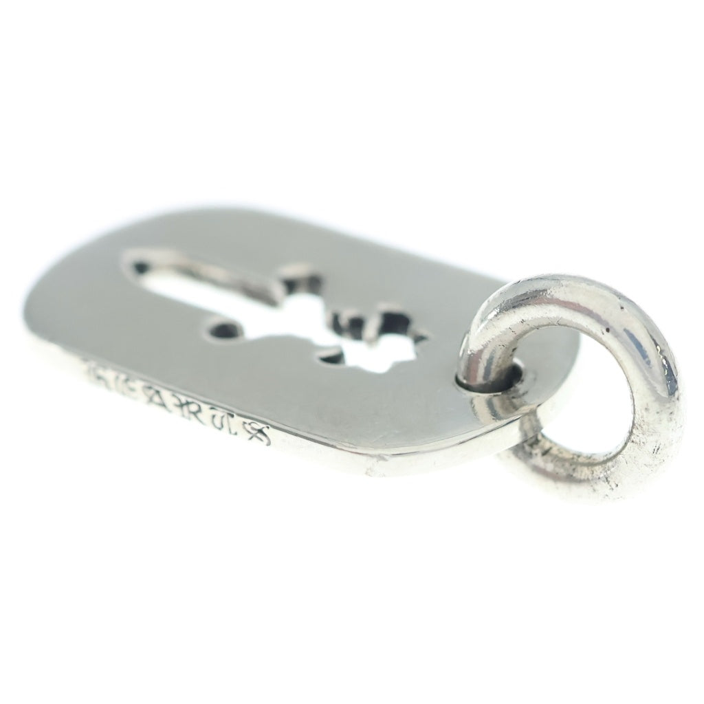 CHROME HEARTS(クロムハーツ) D TAG SML CO DAG カットアウトダガードッグタグ スモールドッグタグ ネックレストップ シルバー