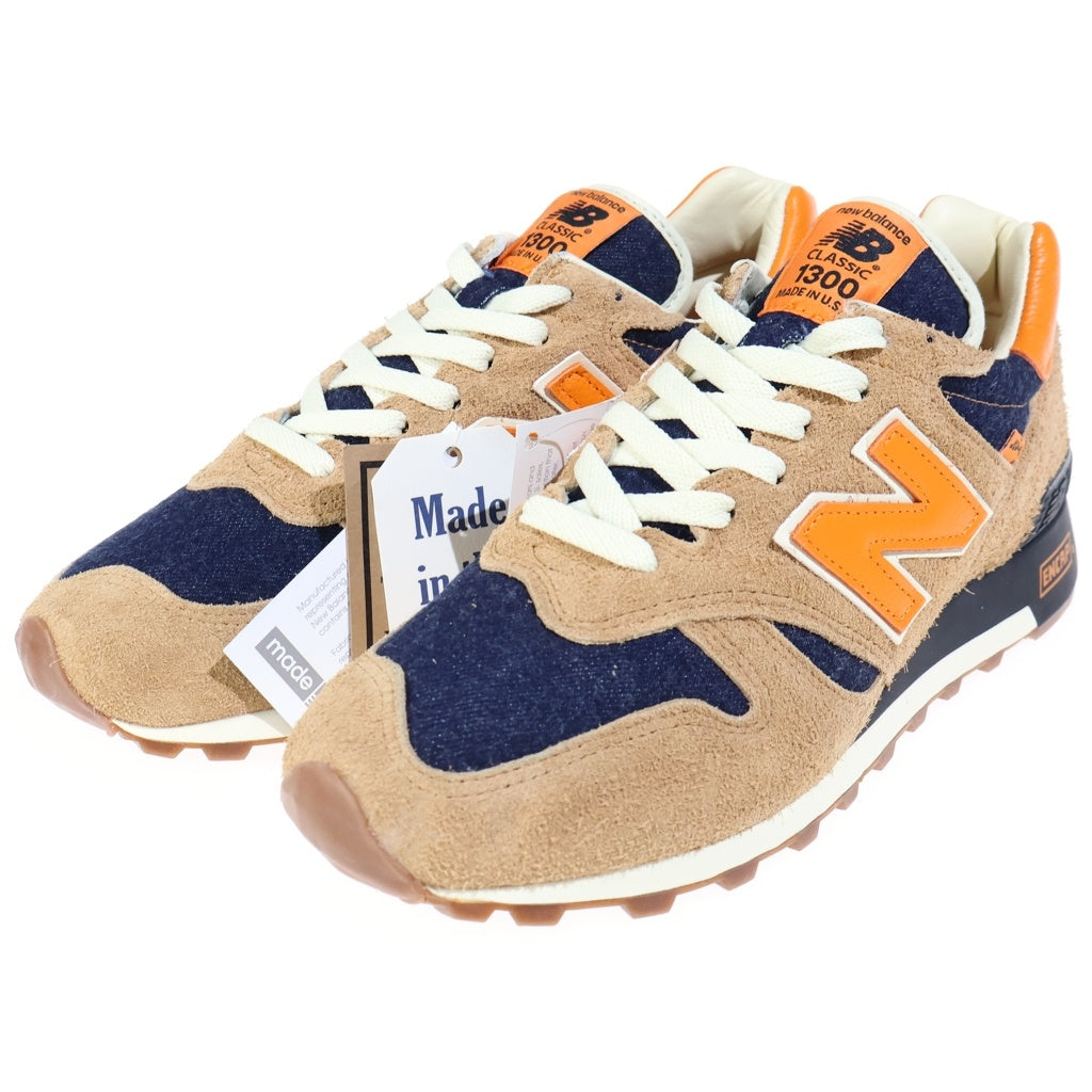 New Balance(ニューバランス) ×LEVI'S M1300LV リーバイス ローカットスニーカー ブラウン/ネイビー US9/27cm