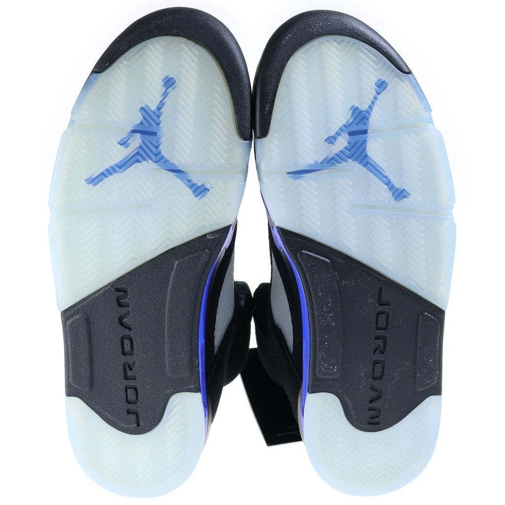 NIKE(ナイキ) AIR JORDAN 5 RETRO エアジョーダン レトロ ハイカットスニーカー ブラック/ブルー US9.5/27.5cm CT4838-004