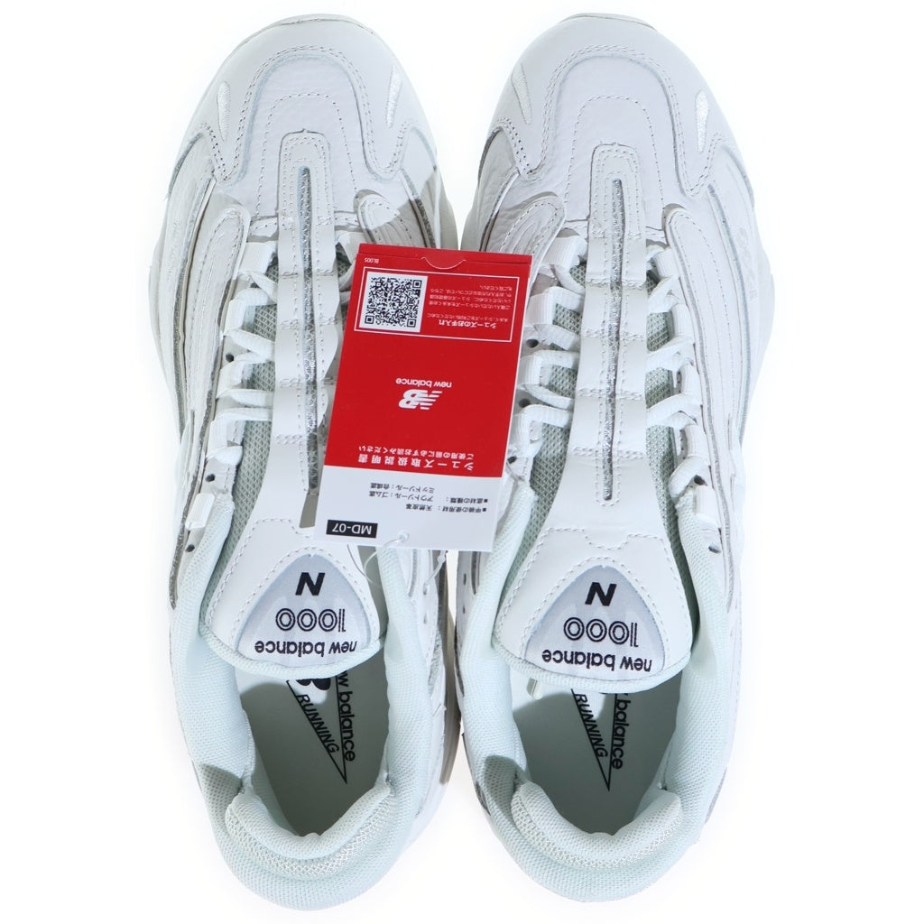New Balance(ニューバランス) ローカットスニーカー ホワイト US9.5/27.5cm M1000BW
