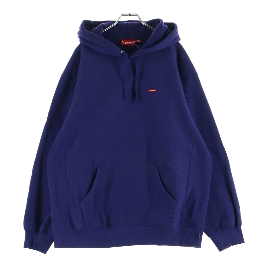 SUPREME(シュプリーム) 21SS Small Box Logo Hooded Sweatshirts スモールボックスロゴ プルオーバースウェットパーカー フーディー パープル