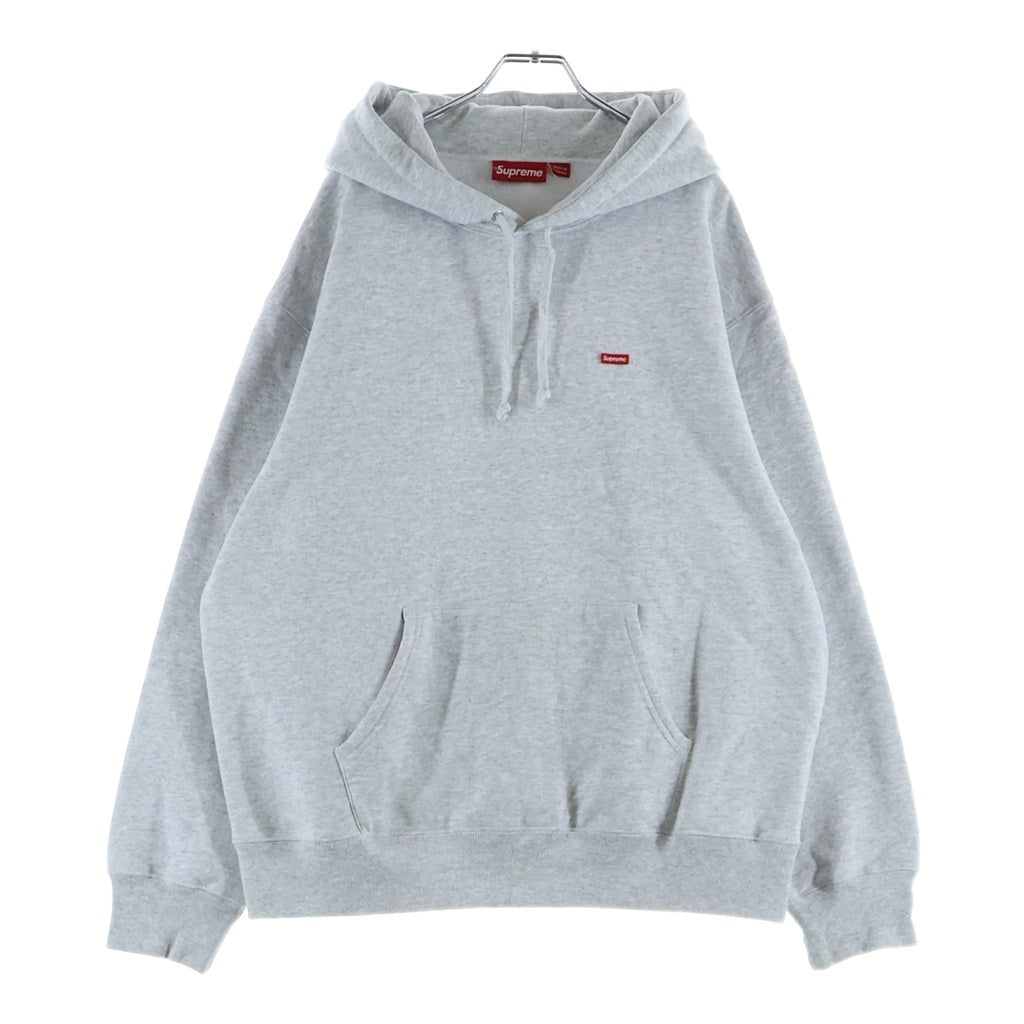 SUPREME(シュプリーム) 24AW Small Box Logo Hooded Sweatshirt スモールボックスロゴ プルオーバースウェットパーカー フーディー グレー