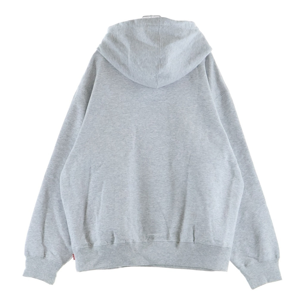 SUPREME(シュプリーム) 24AW Small Box Logo Hooded Sweatshirt スモールボックスロゴ プルオーバースウェットパーカー フーディー グレー