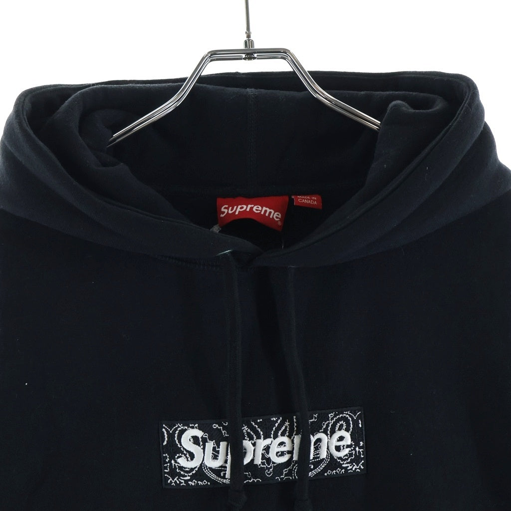 SUPREME(シュプリーム) 19AW Bandana Box Logo Hooded Sweatshirt
