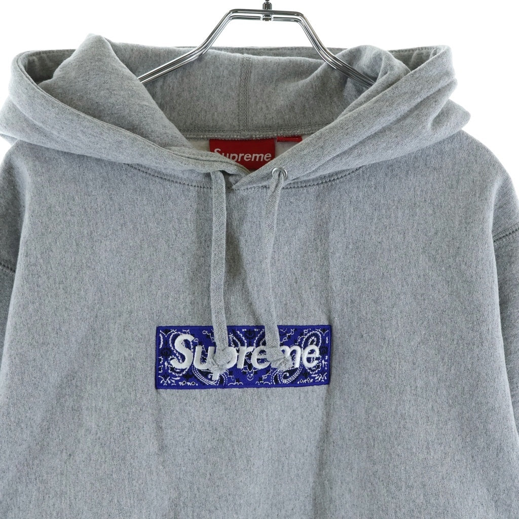 SUPREME(シュプリーム) 19AW Bandana Box Logo Hooded Sweatshirt