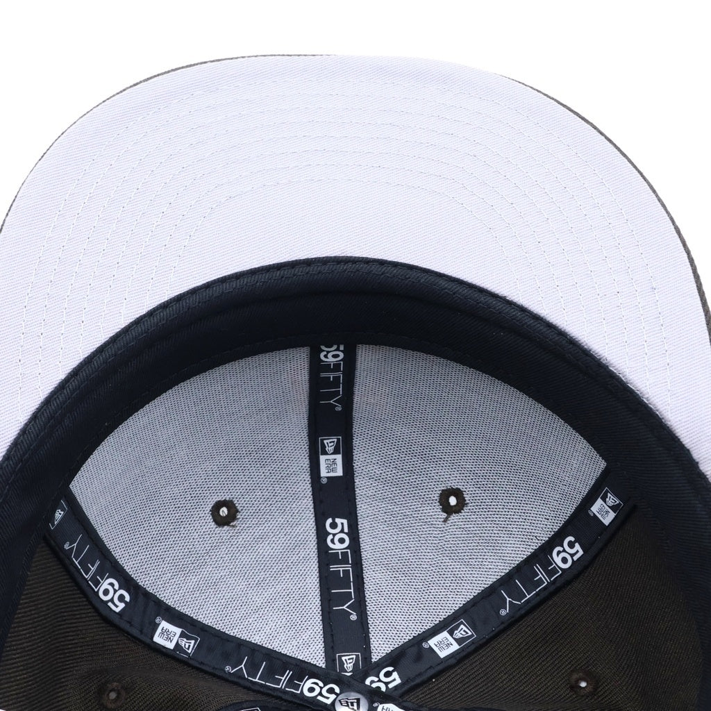 SUPREME(シュプリーム) 22AW ×NEW ERA S Logo Cap ニューエラ Sロゴ刺繍 ベースボールキャップ 帽子 ブラウン