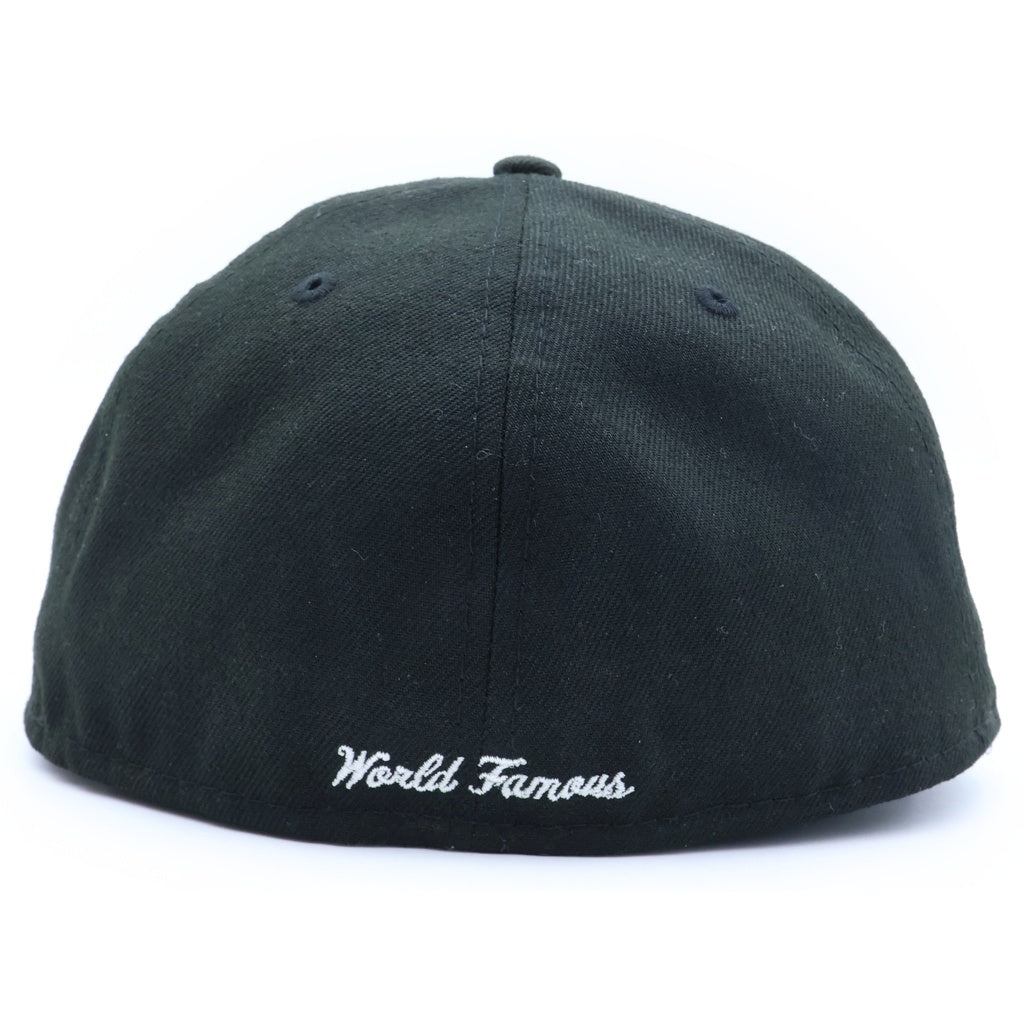 SUPREME(シュプリーム) 21AW ×NEW ERA No Comp Box Logo Cap ニューエラ ノーコンプ ボックスロゴ ベースボールキャップ 帽子 ブラック