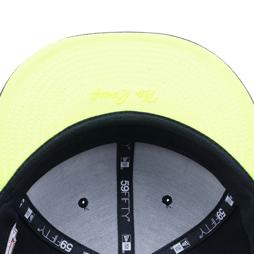 SUPREME(シュプリーム) 21AW ×NEW ERA No Comp Box Logo Cap ニューエラ ノーコンプ ボックスロゴ ベースボールキャップ 帽子 ブラック