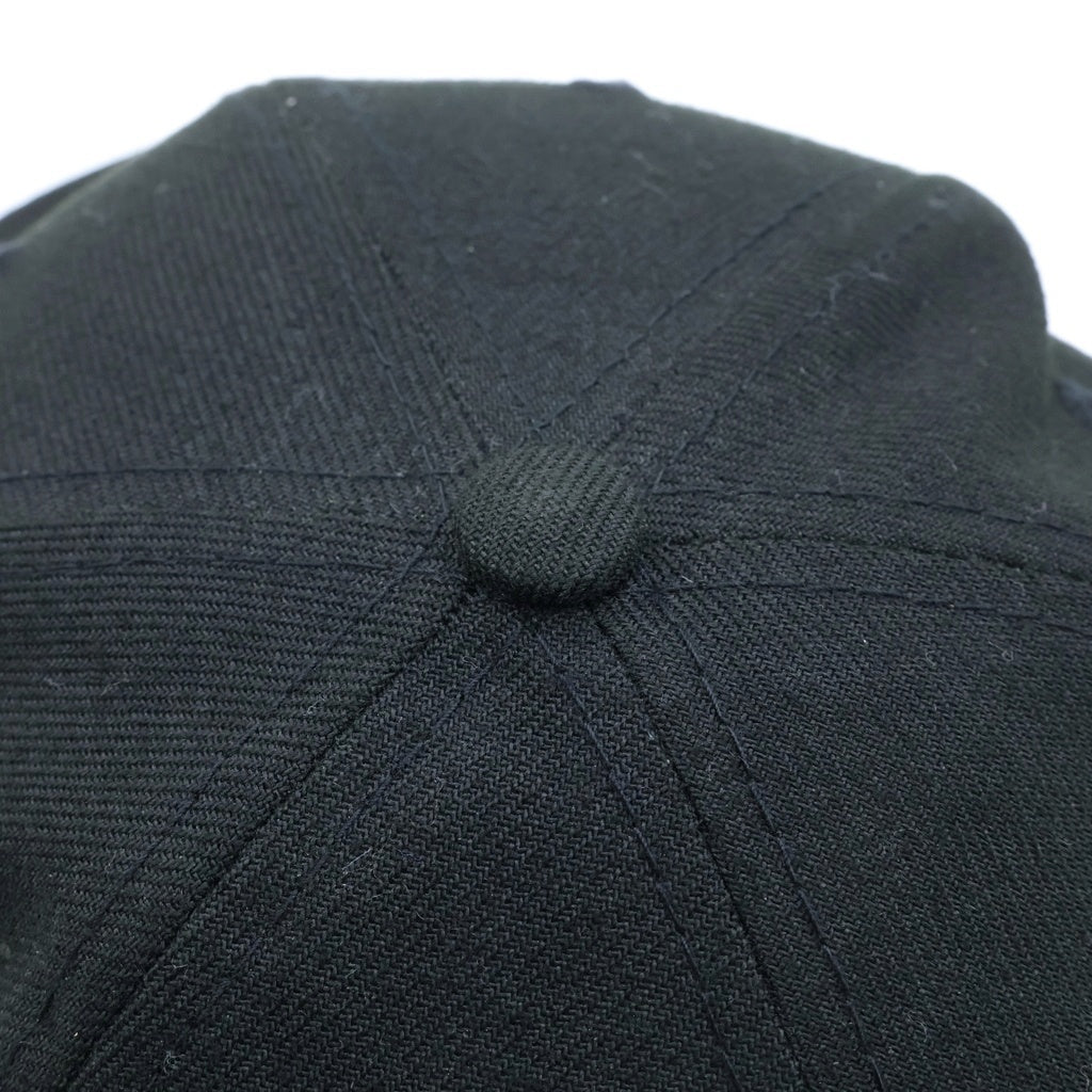 SUPREME(シュプリーム) 21AW ×NEW ERA No Comp Box Logo Cap ニューエラ ノーコンプ ボックスロゴ ベースボールキャップ 帽子 ブラック