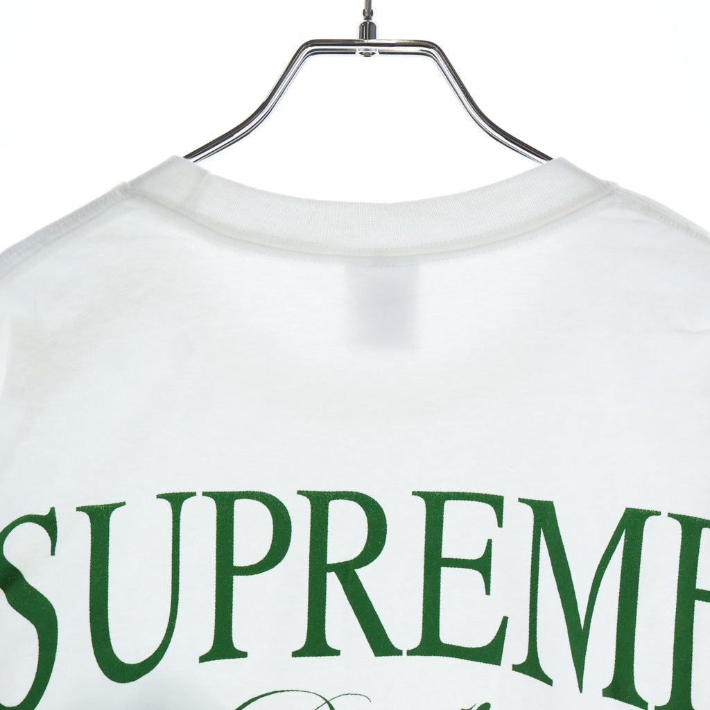 SUPREME(シュプリーム) 25AW Devotion Tee ディヴォーション グラフィックプリントTシャツ 半袖クルーネックカットソー ホワイト