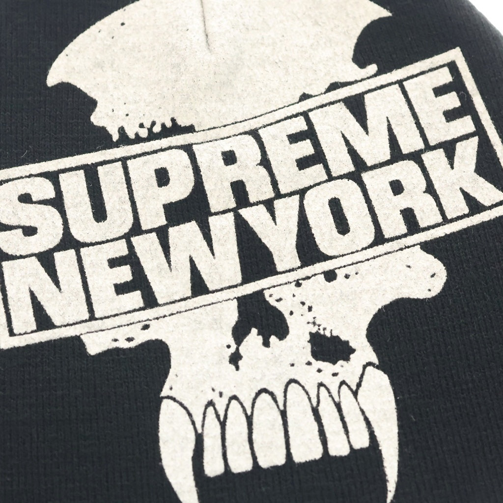 SUPREME(シュプリーム) 23AW ×BOUNTY HUNTER Beanie バウンティーハンター スカルビーニーキャップ ニット帽 帽子 ブラック