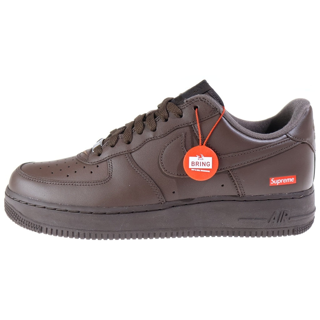 NIKE(ナイキ) ×SUPREME AIR FORCE 1 LOW シュプリーム エアフォース1 ローカットスニーカー ブラウン US9.5/27.5cm CU9225-200