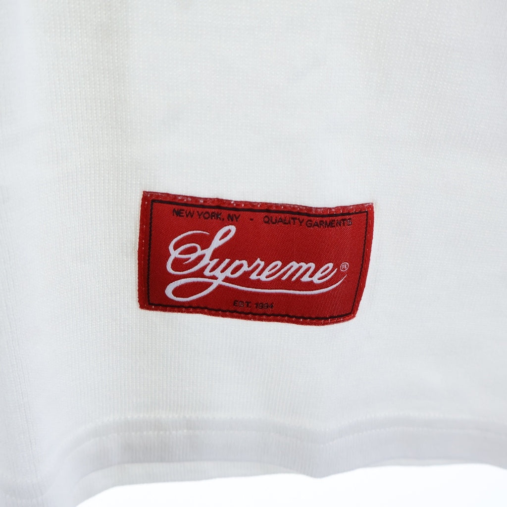 SUPREME(シュプリーム) 26SS ×Playboy L/S Football Top プレイボーイ ロングスリーブ フットボールトップ 長袖カットソー ホワイト
