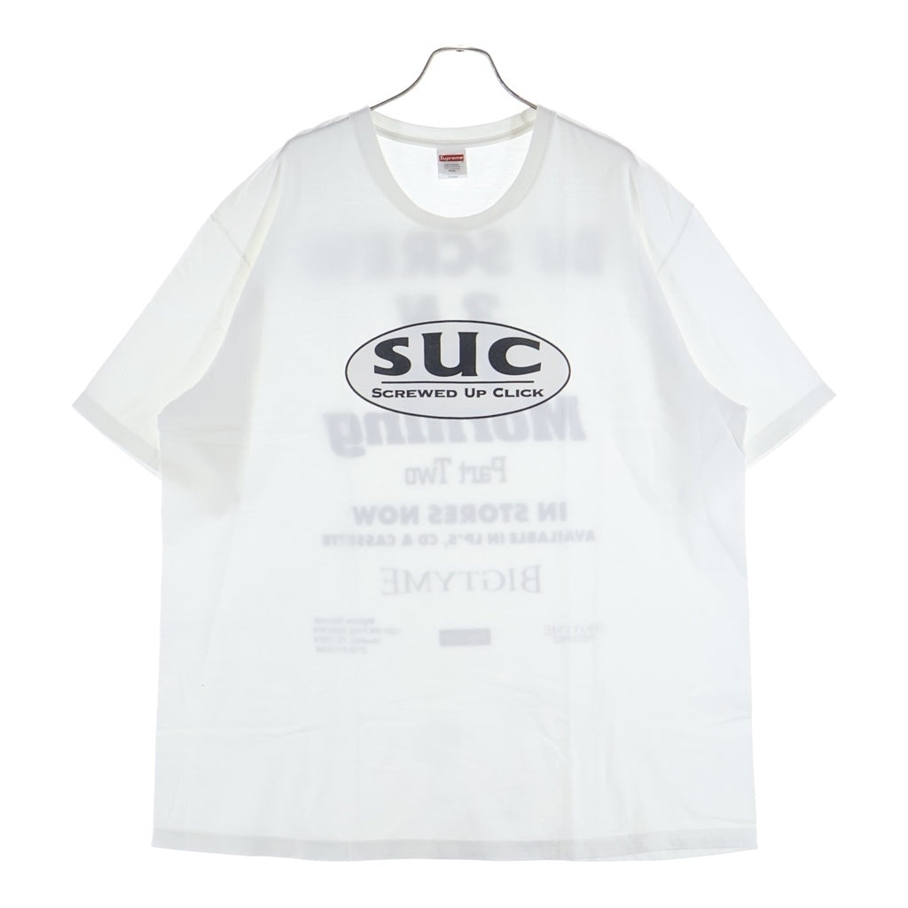 SUPREME(シュプリーム) 26SS ×DJ Screw Tee DJスクリュー SUC プリントTシャツ 半袖カットソー ホワイト