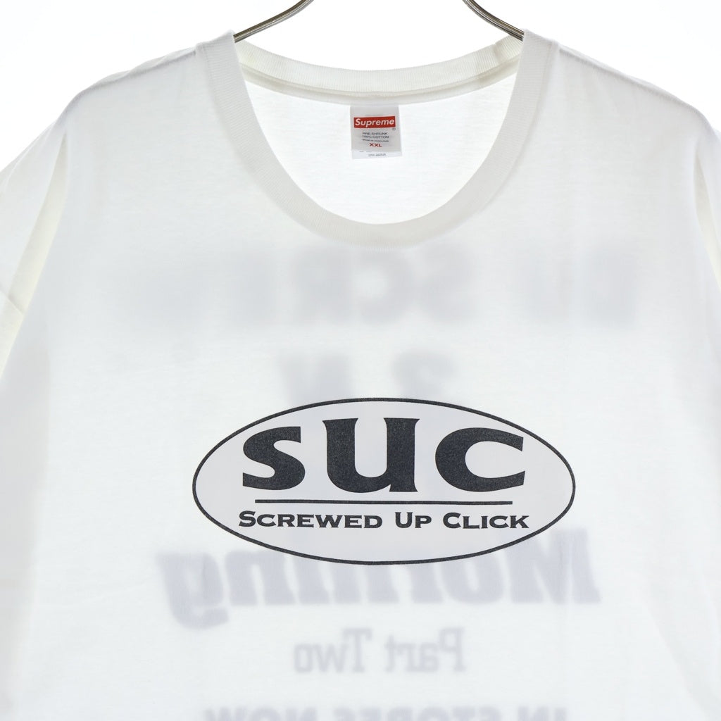 SUPREME(シュプリーム) 26SS ×DJ Screw Tee DJスクリュー SUC プリントTシャツ 半袖カットソー ホワイト