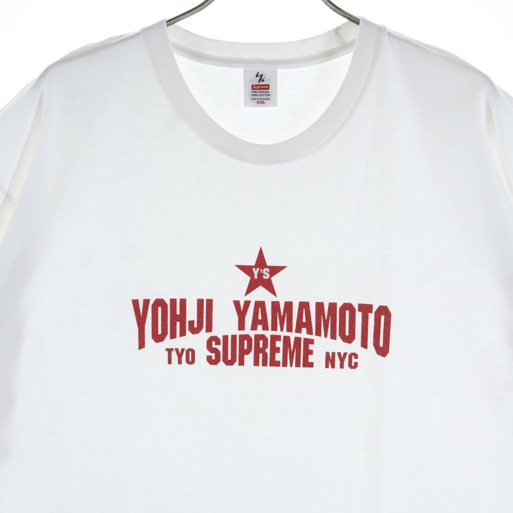 SUPREME(シュプリーム) 25AW ×Y's by Yohji Yamamoto Star Tee ワイズ ヨウジヤマモト スター プリントTシャツ 半袖カットソー ホワイト