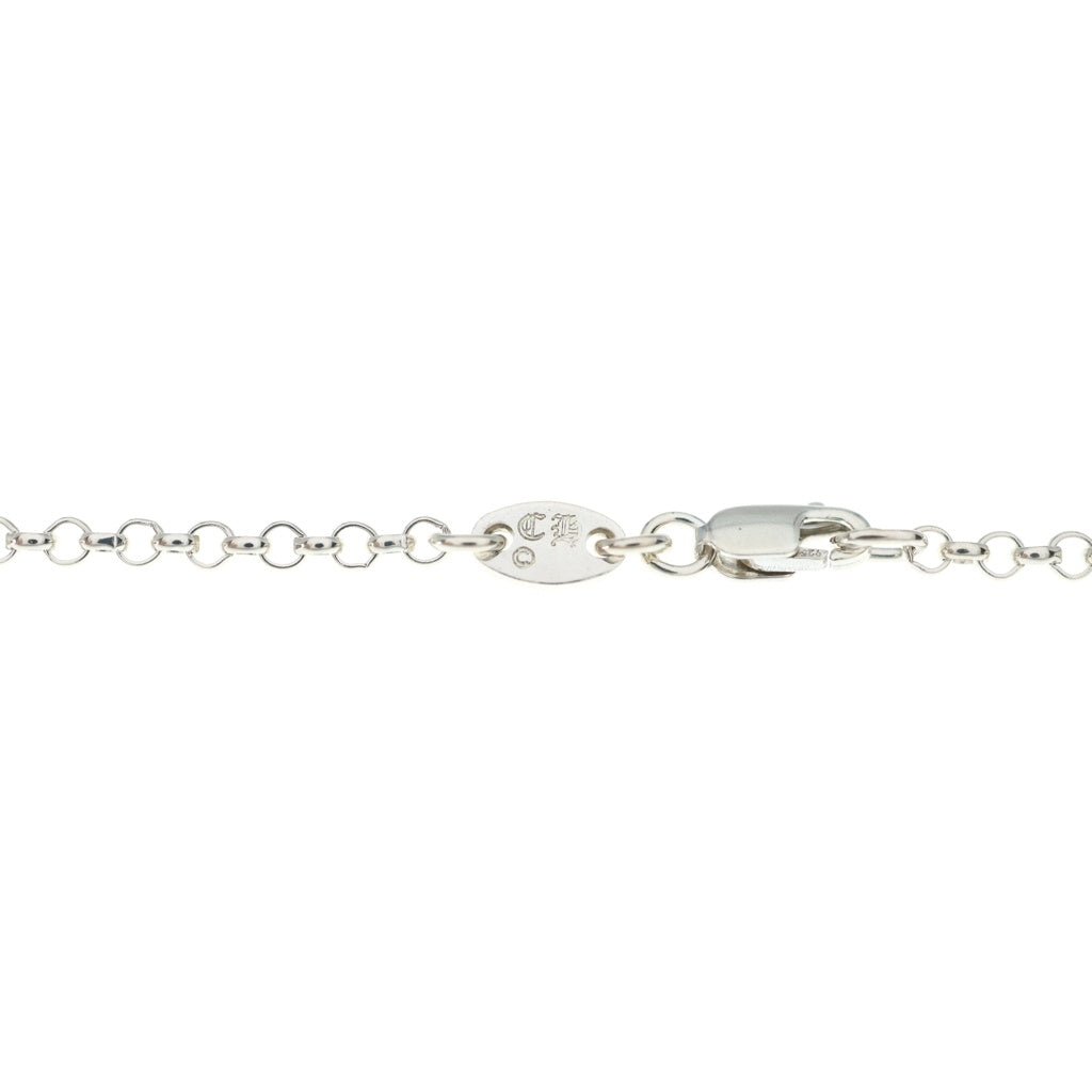 CHROME HEARTS(クロムハーツ) NECKCHAIN R24 ロールチェーンネックレス 24inch シルバー BCA085