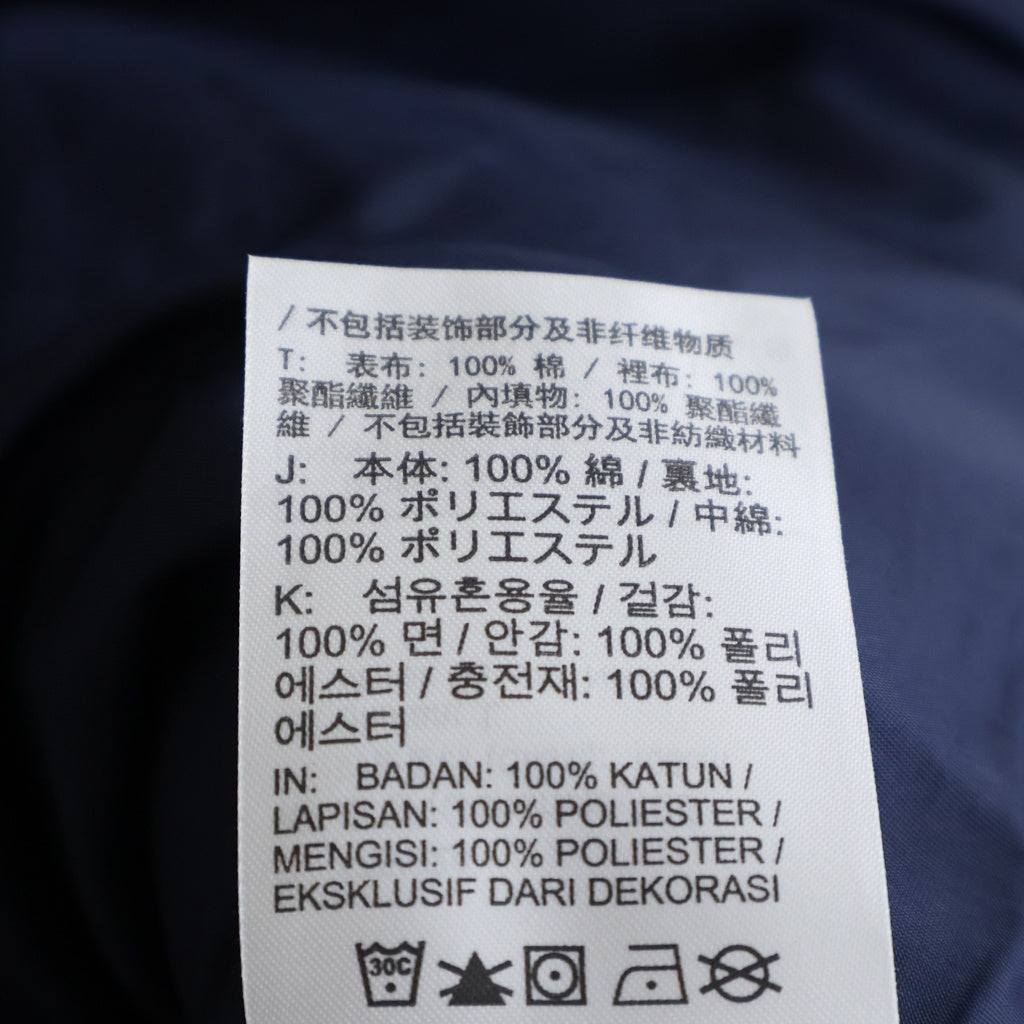 SUPREME(シュプリーム) 24SS ×NIKE Denim Puffer Vest ナイキ バックロゴエンブロイダリー デニム パファーベスト インディゴ FQ0323-451
