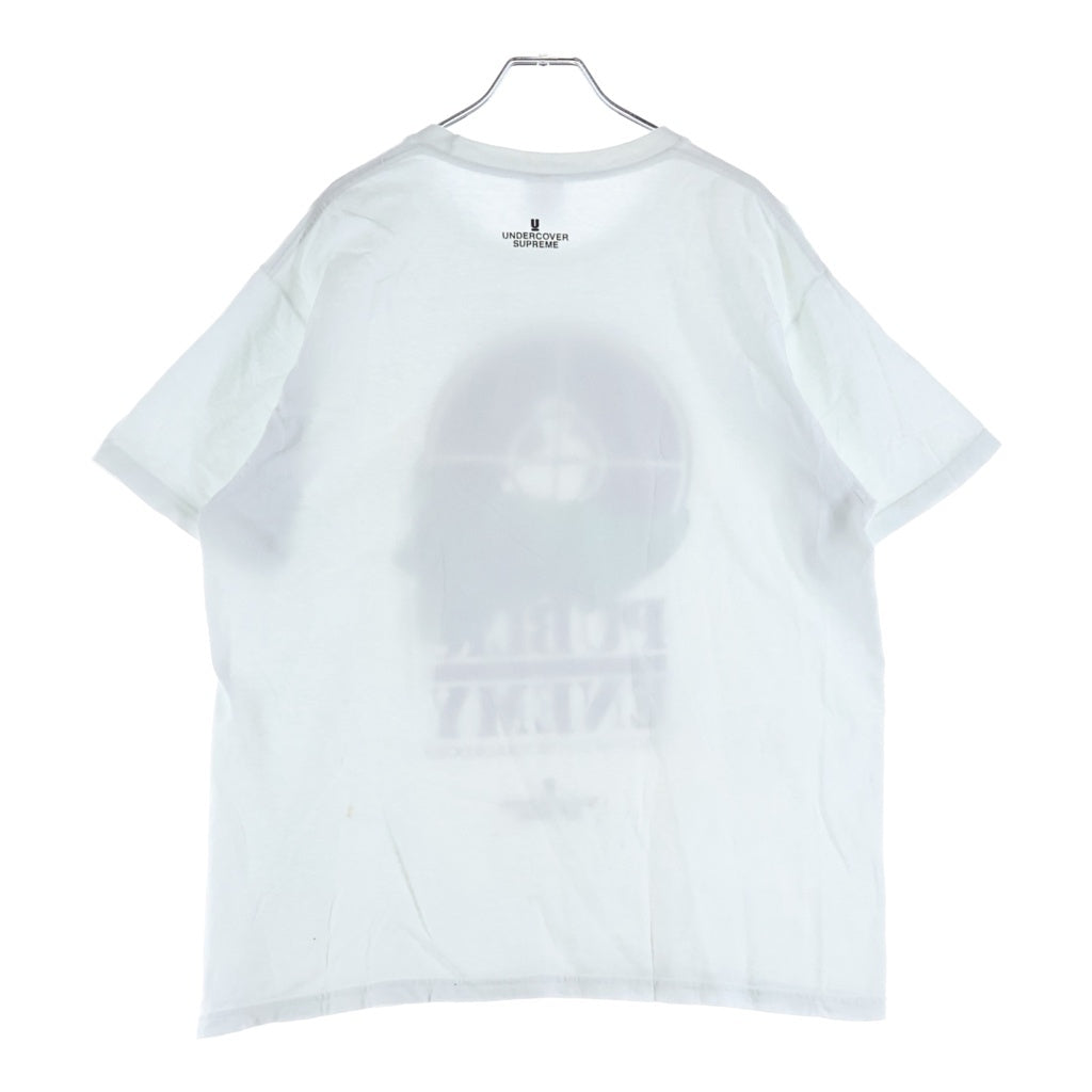 SUPREME(シュプリーム) 18SS ×UNDERCOVER ×PUBLIC ENEMY Terrordome Tee アンダーカバー パブリックエネミー テラードーム クルーネック半袖Tシャツ カットソー ホワイト