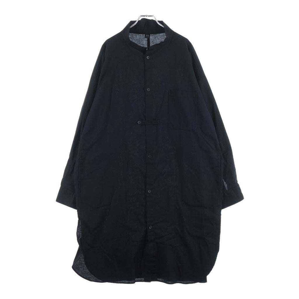 Y's(ワイズ) BORN PRODUCT ボーン プロダクト ロング 長袖シャツ レディース ブラック YB-D81-003