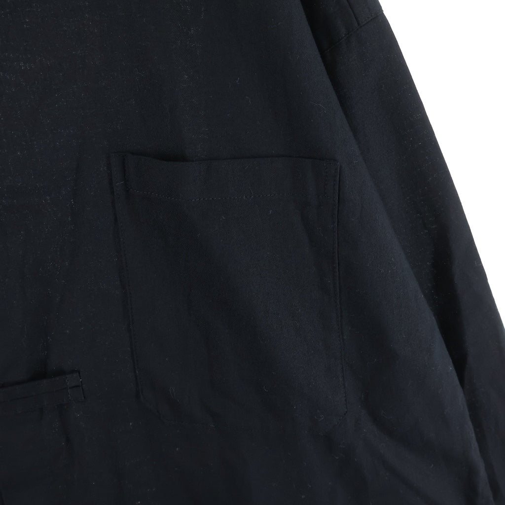 Y's(ワイズ) BORN PRODUCT ボーン プロダクト ロング 長袖シャツ レディース ブラック YB-D81-003