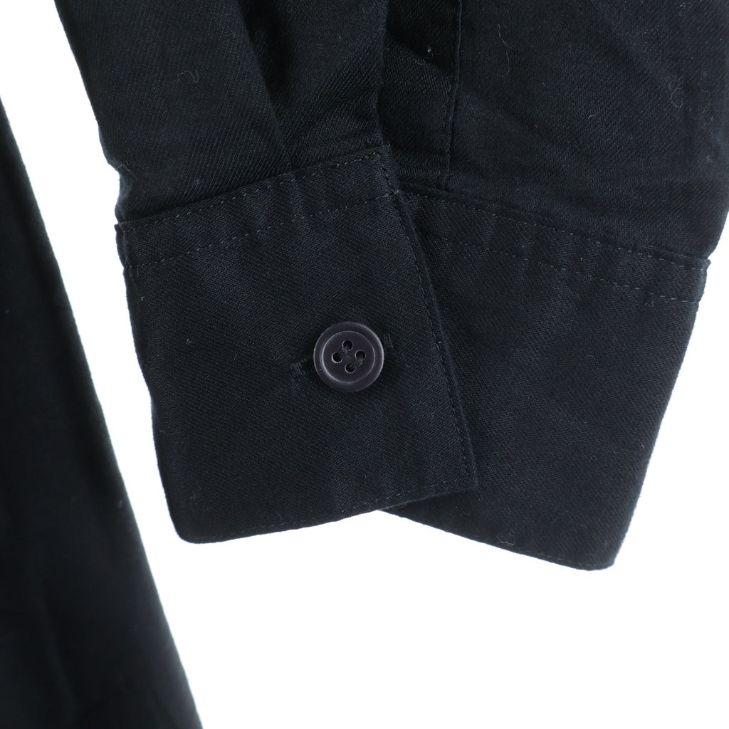 Y's(ワイズ) BORN PRODUCT ボーン プロダクト ロング 長袖シャツ レディース ブラック YB-D81-003