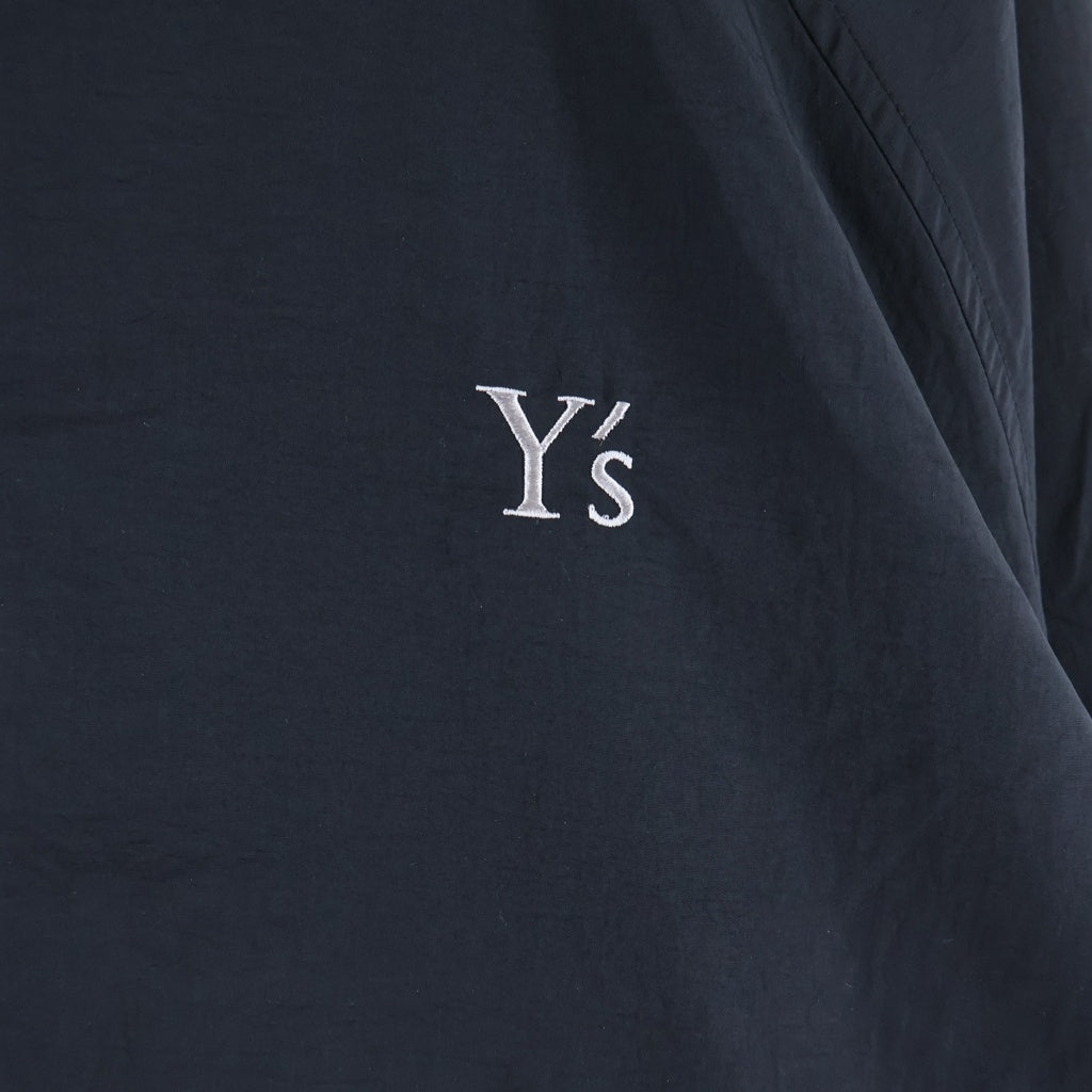 Y's(ワイズ) ×NEW ERA NYLON COACH JACKET ニューエラ ナイロンコーチジャケット レディース ブラック YV-J30-953