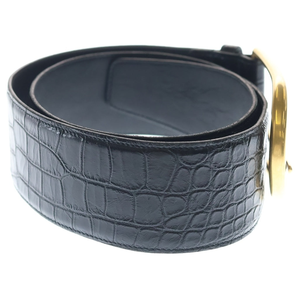 SAINT LAURENT PARIS(サンローランパリ) RUNWAY WIDE CROC LEATHER