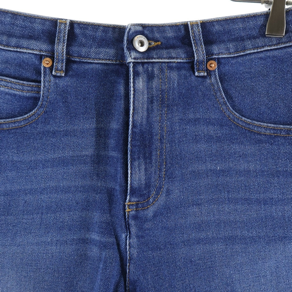 VALENTINO(ヴァレンティノ) Vロゴ パッチ デニムショーツ ショートパンツ レディース インディゴ WB3DD12J7C6