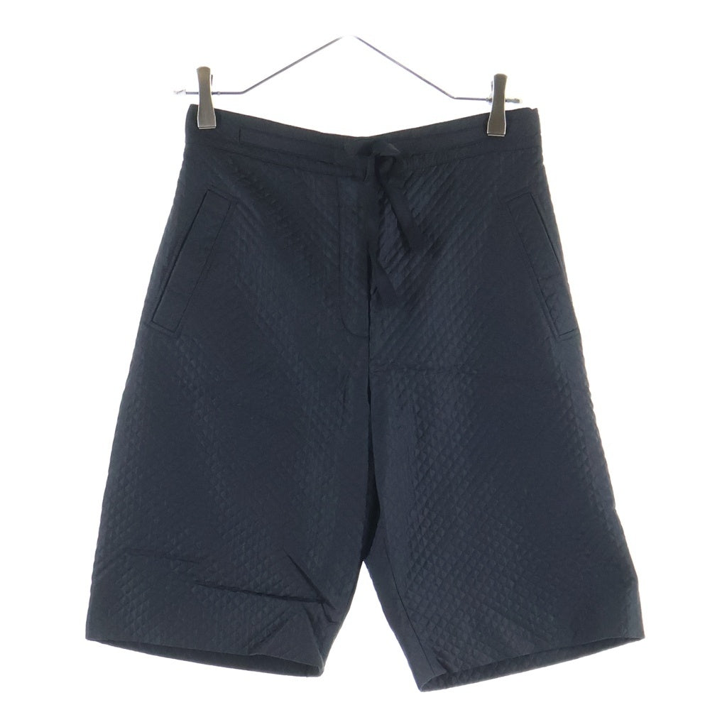 Christian Dior(クリスチャンディオール) シルク混 キルティングステッチ ハーフパンツ レディース ブラック 5E21410A1722