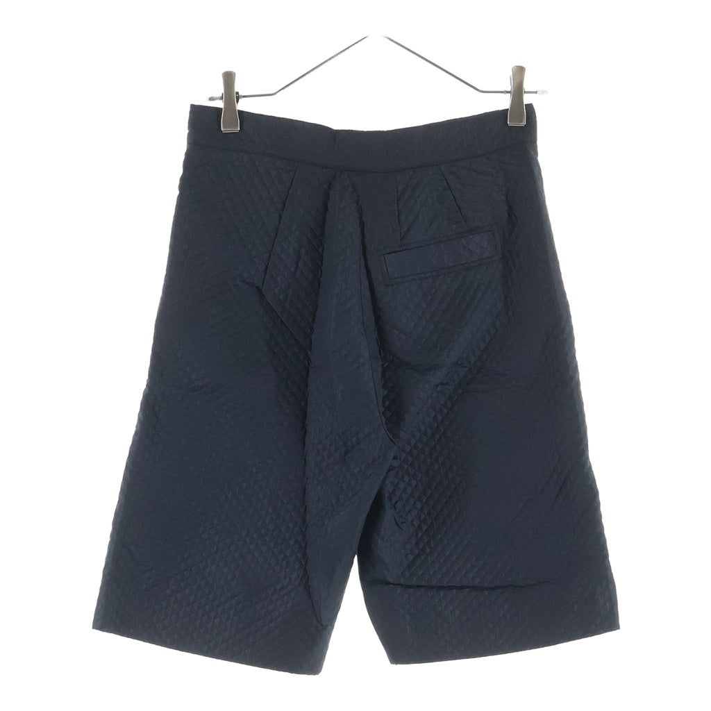 Christian Dior(クリスチャンディオール) シルク混 キルティングステッチ ハーフパンツ レディース ブラック 5E21410A1722