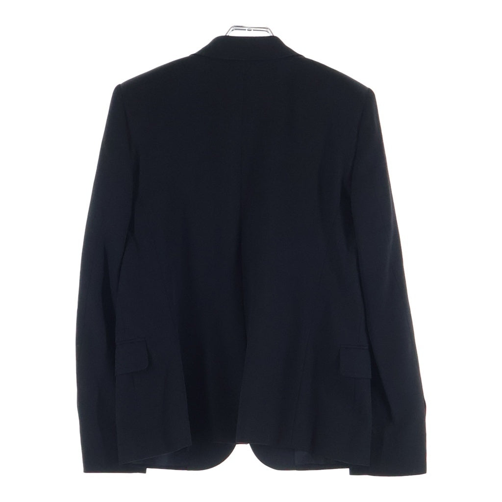 SAINT LAURENT PARIS(サンローランパリ) イタリア製 スモーキング シングル テーラードジャケット ブラック 370357 Y0821 レディース