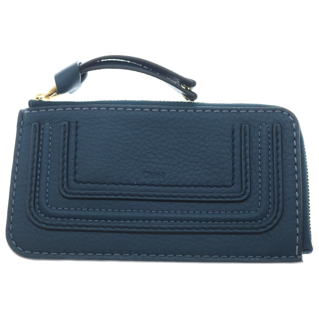 Chloe(クロエ) MARCIE マーシー レザー フラグメント コインケース ブルー CHC22AP674I31 レディース