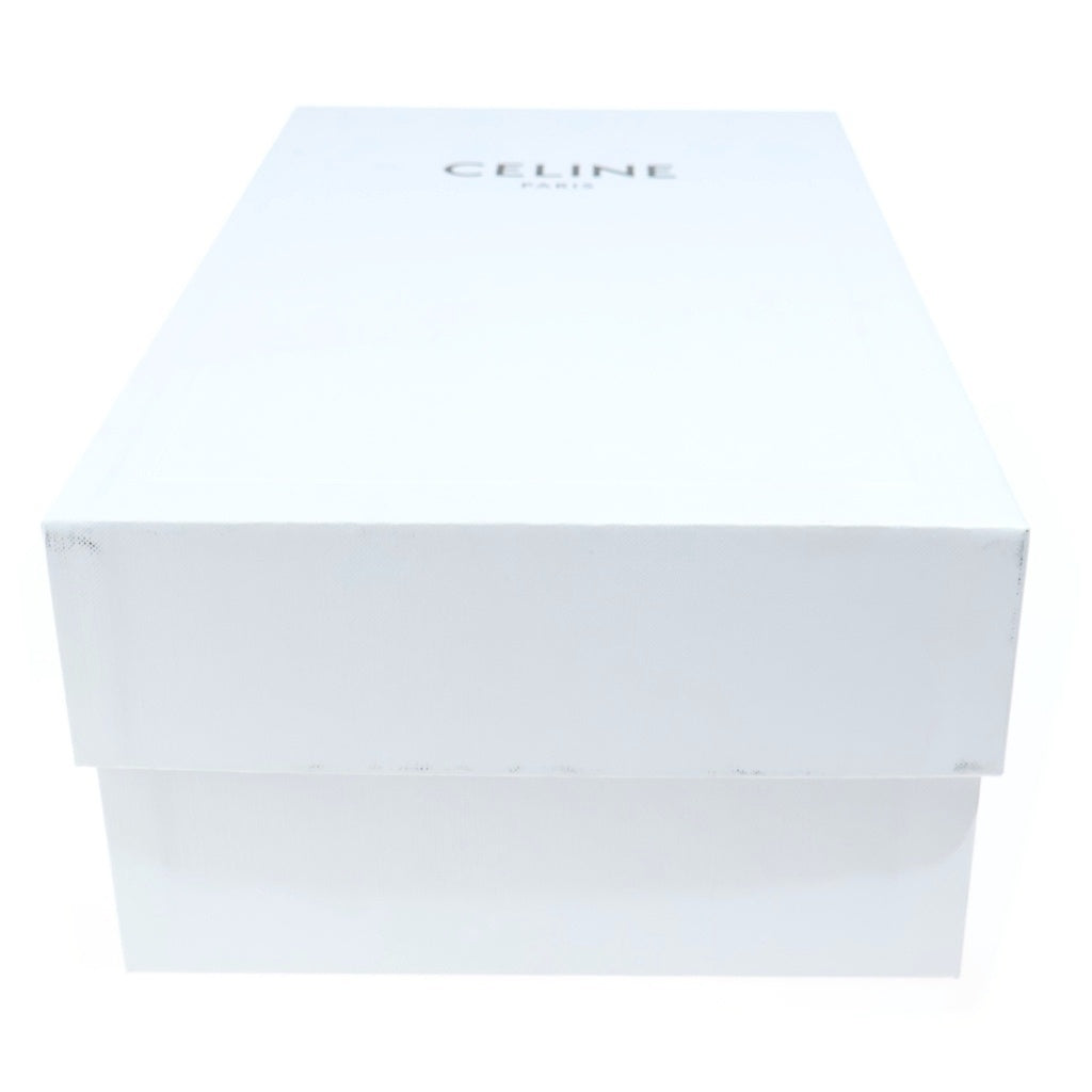 CELINE(セリーヌ) ロゴプリント レザー ハイカットスニーカー レディース ホワイト RM1210