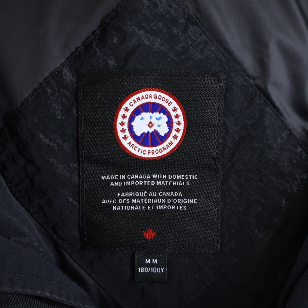 CANADA GOOSE(カナダグース) 23AW EVERETT VEST SATIN エベレット サテン ダウンベスト ブラック 2616MB1