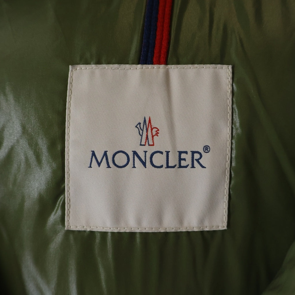 MONCLER(モンクレール) 16AW MAYA マヤ ジップアップ フーデッド ナイロン ダウンジャケット ブルー B20914036605 68950