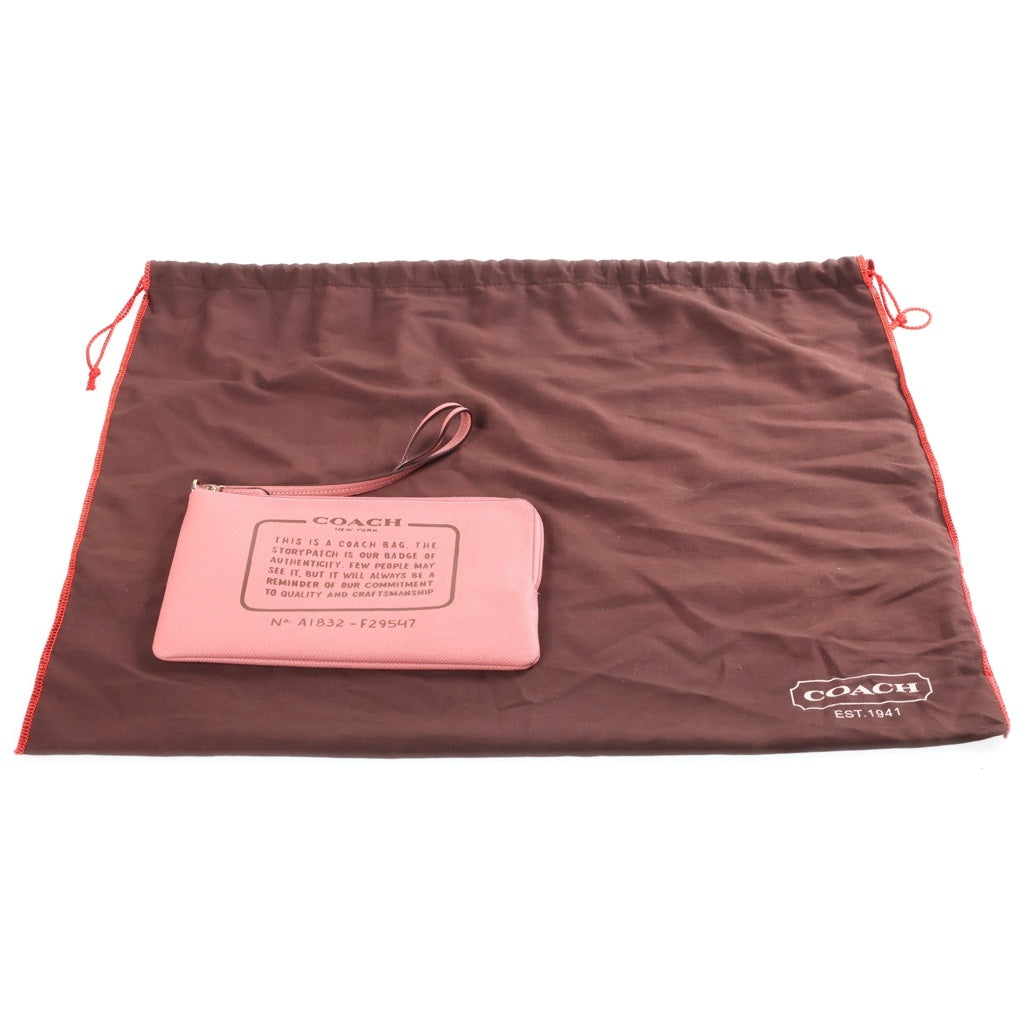 COACH(コーチ) シグネチャー フローラルプリント リバーシブル PVCレザー トートバッグ ブラウン/ピンク F29547 レディース
